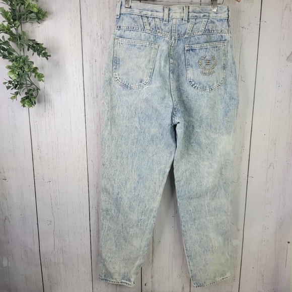 Vintage Gitano light blue bleach washed jeans - Picture 3 of 10